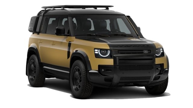 Defender Trophy Edition in Deep Sandglow Yellow
