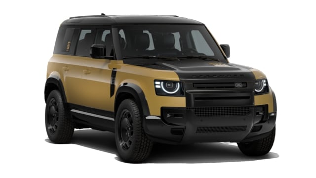 Defender Trophy Edition in Deep Sandglow Yellow