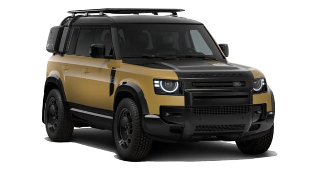 Defender Trophy Edition in Deep Sandglow Yellow