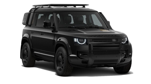Defender Trophy Edition en Santorini Black